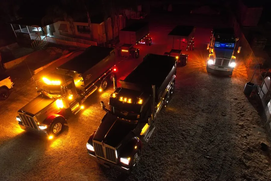 Marc Cohen truck and transfer fleet